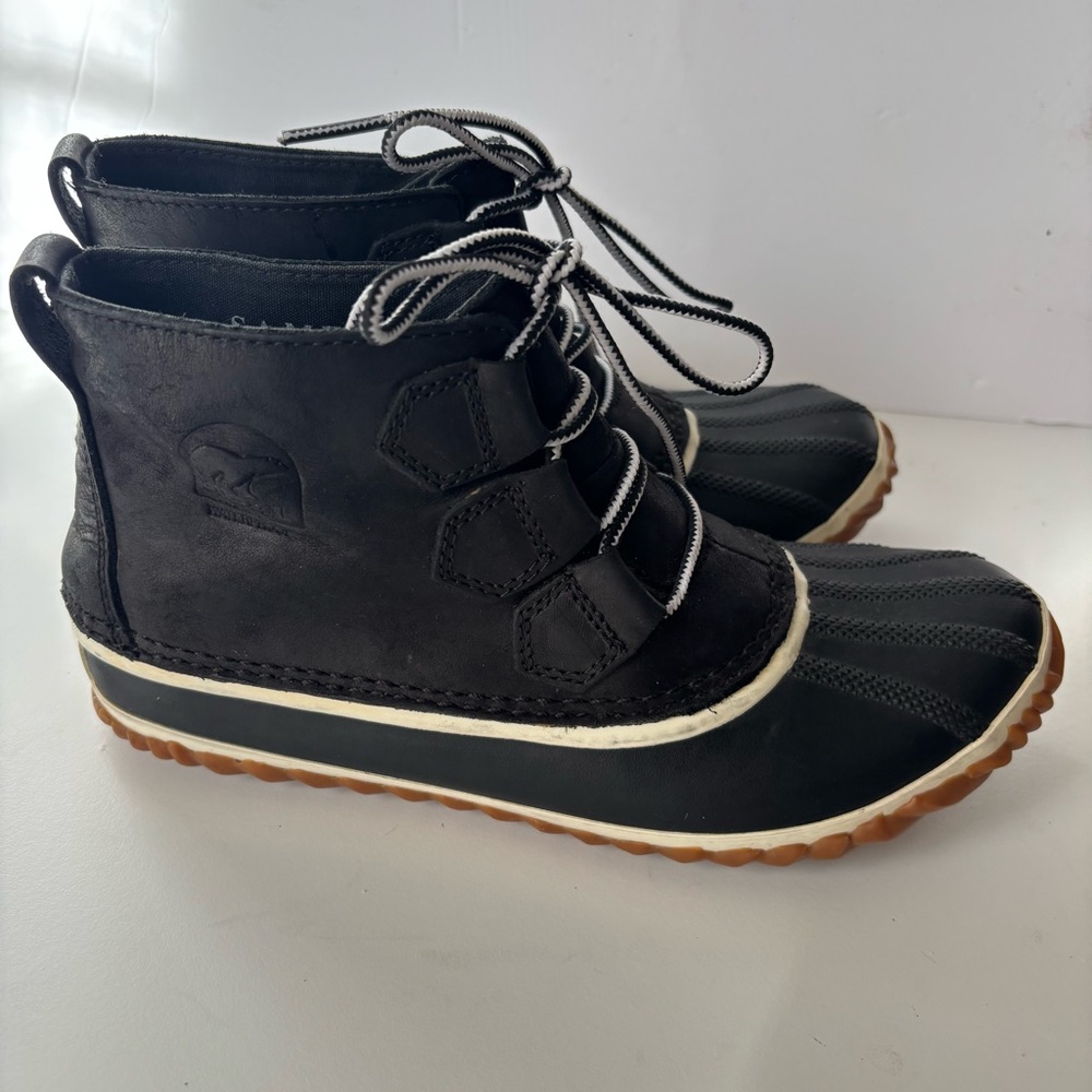 Sorel Black Winter & Rain Boots